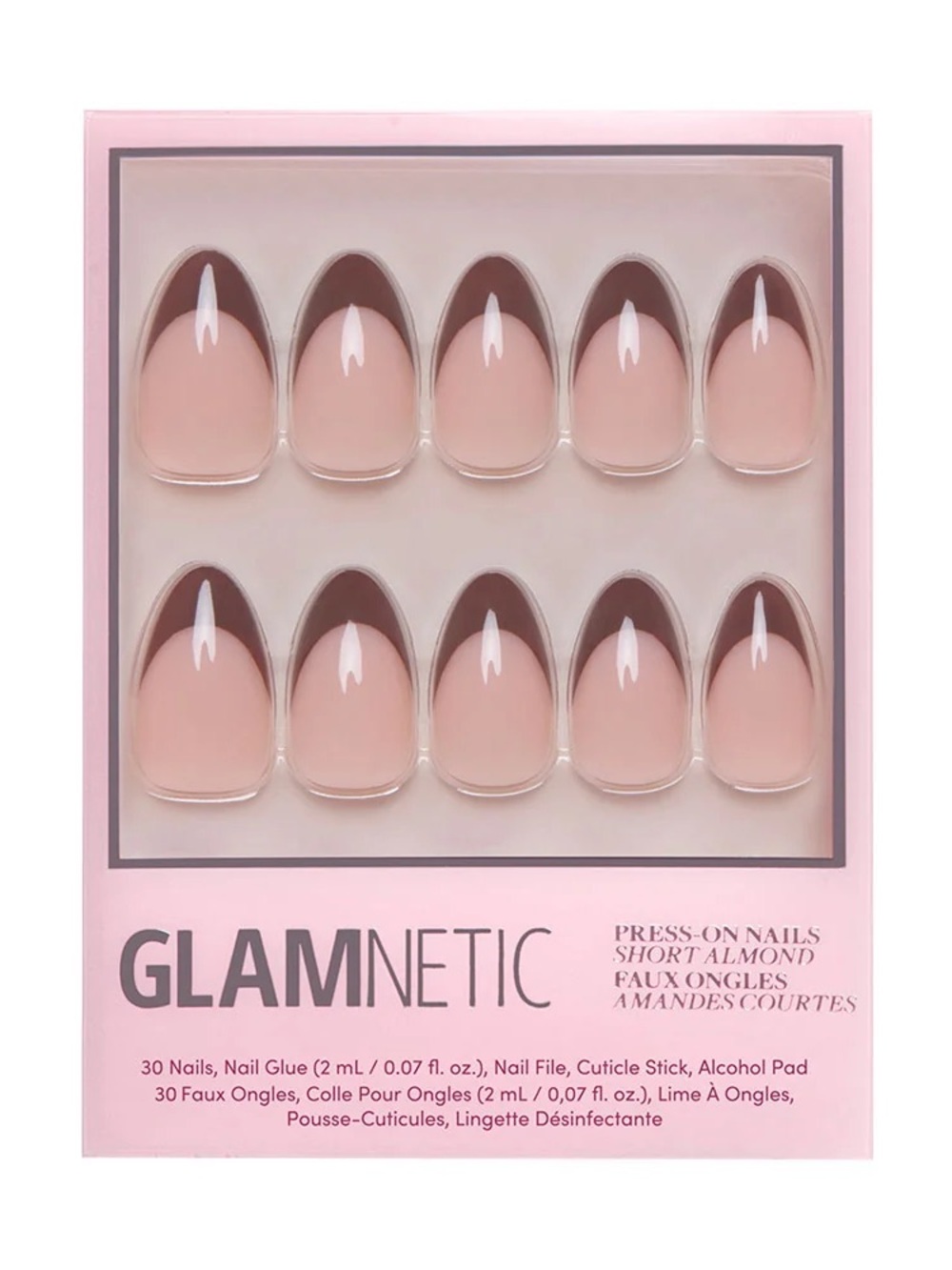 2 for $24 - Glamnetic Press-On Nails - Chocolate